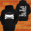 Mazda RX7 S4, 5 Hoodie (Front) - Chaotic Customs
