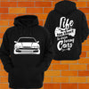Nissan S13 Silvia Hoodie (Front) - Chaotic Customs